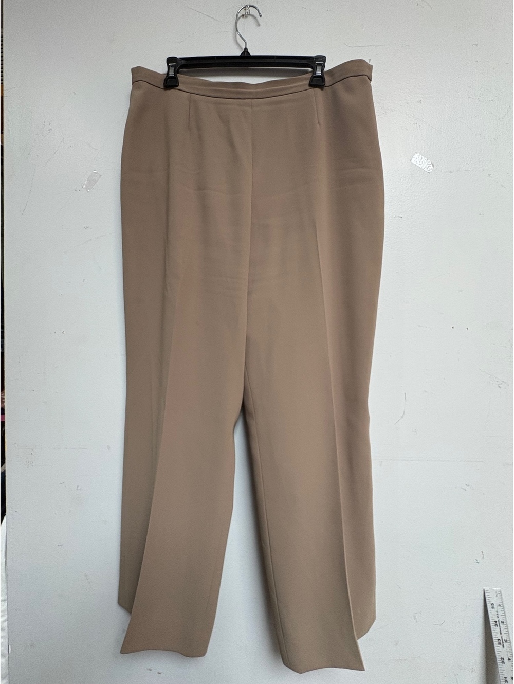 Kasper Petite 14P Beige Polyester Dress Pants